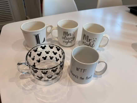 Photo of free 5 x Mugs (Longbrnton NT NE12) #1