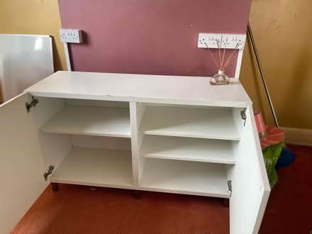 Photo of free White gloss cupboard (Downham BR1) #2