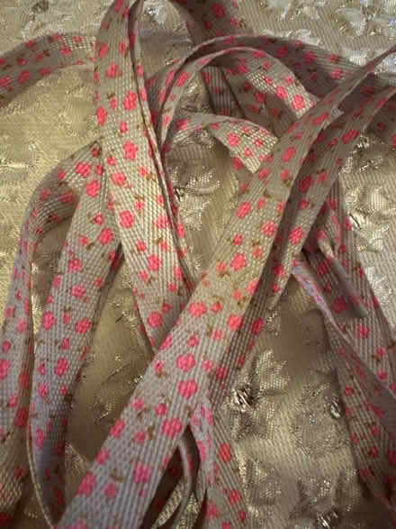 Photo of free Grey and pink shoelaces (Ashford TW15) #2