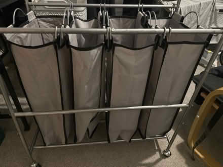 Photo of free Four sections laundry bin (Rainham) #2