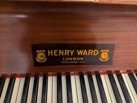 Photo of free Henry Ward Piano (OL14 todmorden centre) #2