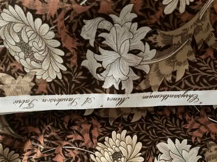 Photo of free Curtain William Morris pattern (Desford, Leicester LE9) #2