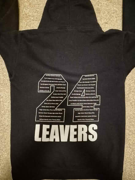 Photo of free Kid's leavers hoodie (Tytherington SK10) #3