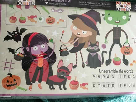 Photo of free Halloween colour in placemats (Worcester) #1