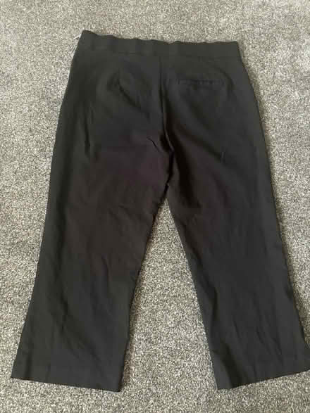 Photo of free Black 3-4 length trousers (Axminster) #1