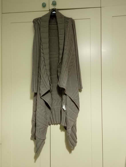 Photo of free Chunky knit long length cardigan (Weston) #1