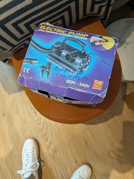 Photo of free Electric pump (South West London) #2