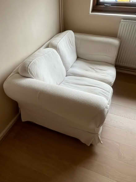 Photo of free White 2 seater sofa (Stevenage SG2) #2