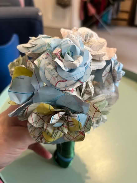 Photo of free Unique paper bouquet (Bermondsey SE16) #2