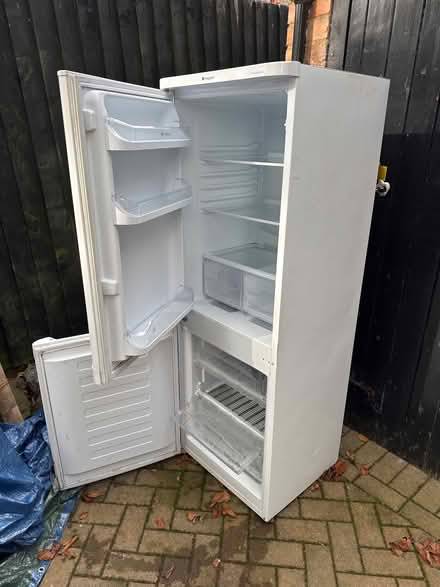 Photo of free Hotpoint fridge/freezer (WR14 Malvern Link) #3