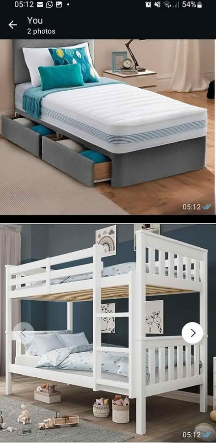 Photo of Children bed (Bradford BD1) #1