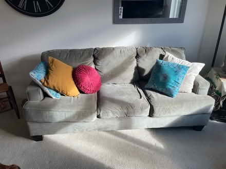 Photo of free matching couch and loveseat (SW Beaverton) #3