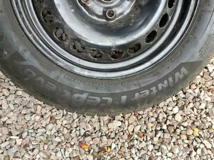 Photo of free Steel wheel with M&S tyre (Star Beech HR9) #4