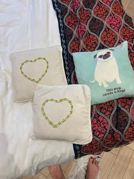Photo of free Small cushions (West Ealing) #4