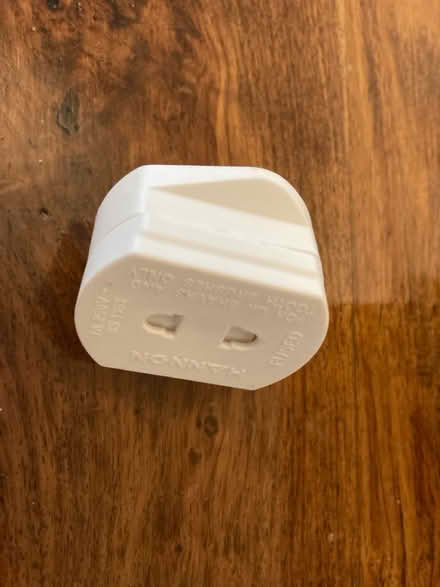 Photo of free Adaptor Europe to UK (W12) #2