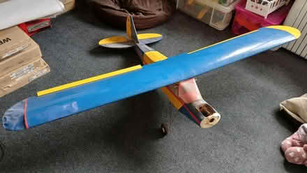 Photo of free 3 radio controlled model aircraft. (Hallaze PL26) #1