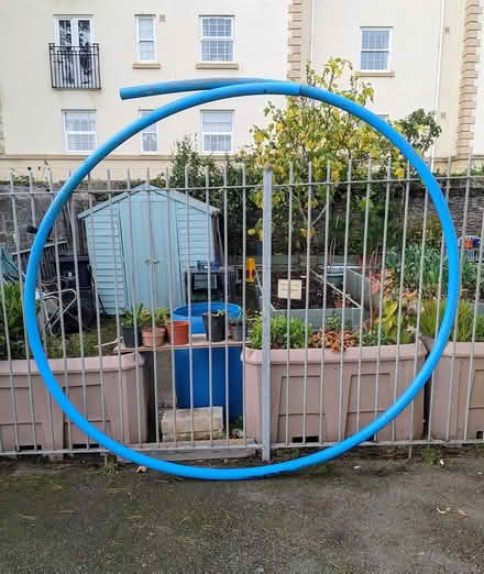 Photo of free Large blue pipe (PL4 Greenbank.) #1