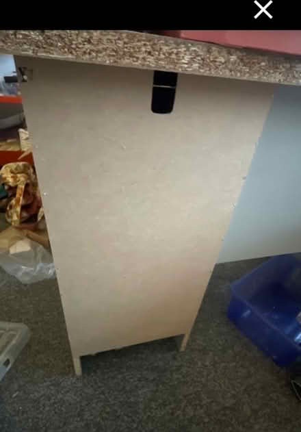 Photo of free Grey Desk with drawers (Beeston NG9) #2