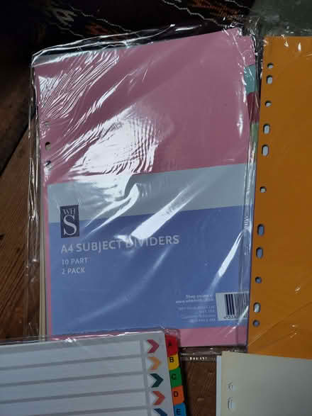 Photo of free 4 lots of file dividers (Henleaze Ward BS9) #3