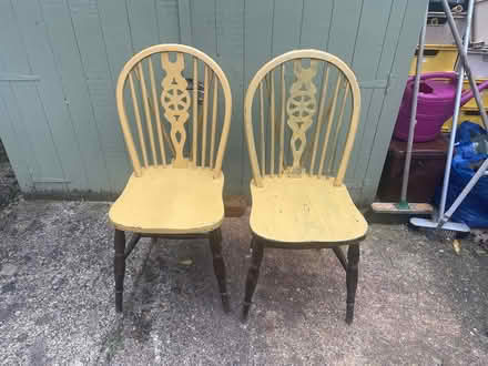 Photo of free Wooden Chairs (Islington N1) #1