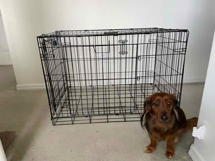 Photo of free 3ft x 2ft kennel (SW Beaverton) #1