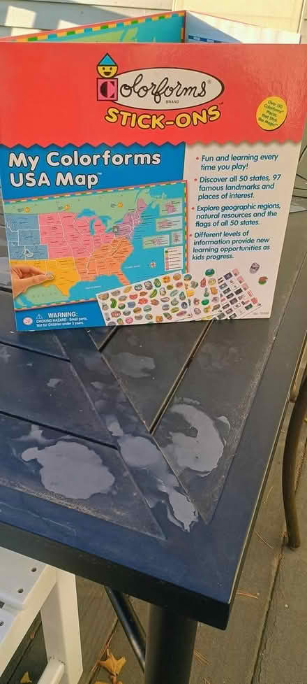 Photo of free United States sticker map (Groton) #1