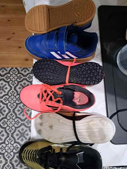 Photo of free Kids football boots + jacket (Ealing Broadway w5) #2