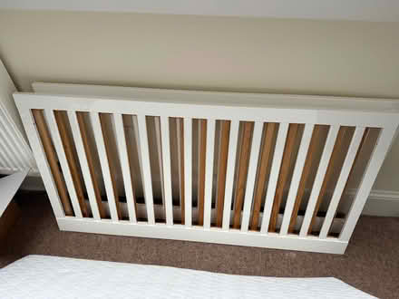 Photo of free Silver Cross Cot - converts into toddler bed (Billericay CM12) #3