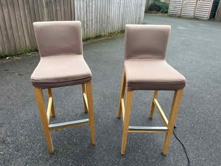 Photo of free IKEA HENRIKSDAL Stool (x2) (Lower Bebington CH63) #1