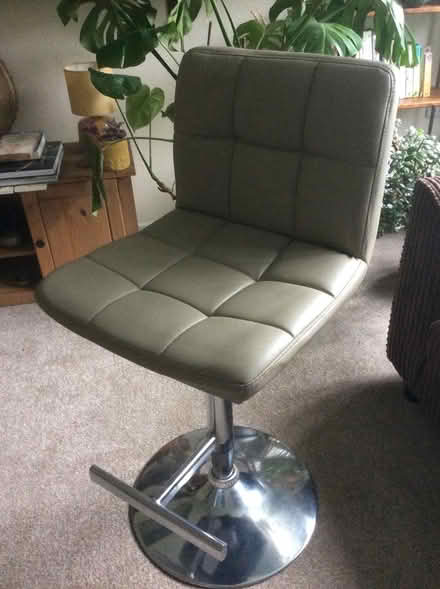 Photo of free Leather effect tall chair (Sheffield Worrall S35) #1