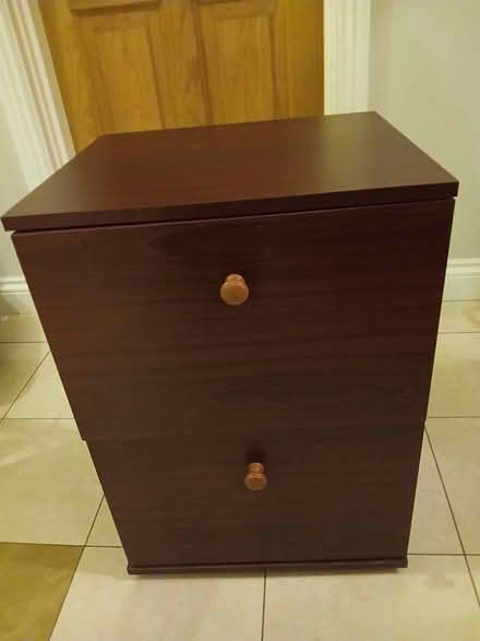 Photo of free 2 drawer cabinet (Malahide) #1