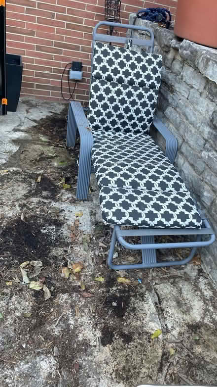 Photo of free Outdoor chaise lounge (Worthington Ohio) #1