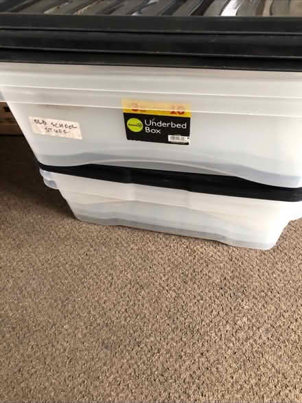 Photo of free Storage boxes (Epsom KT18) #1