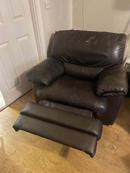 Photo of free Leather Recliner (Edenderry) #1