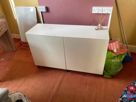 Photo of free White gloss cupboard (Downham BR1) #3