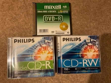 Photo of free Recordable CDs and DVDs (Oldfield Park) #1