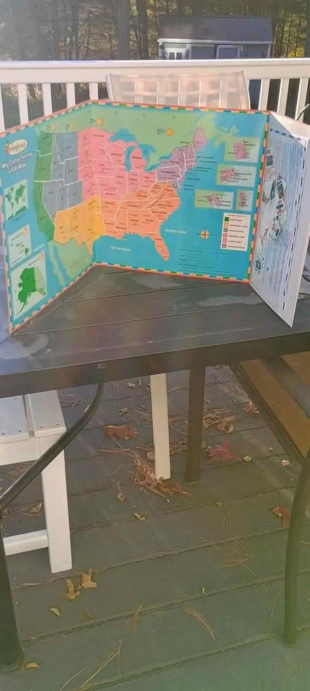 Photo of free United States sticker map (Groton) #3