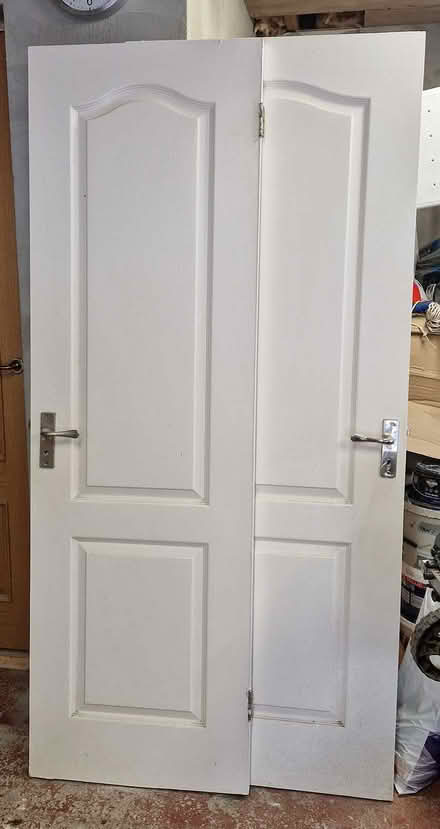 Photo of free 2 white interior doors (Brookfield PA5) #1