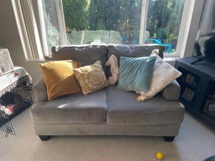 Photo of free matching couch and loveseat (SW Beaverton) #1