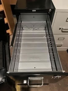 Photo of free Black File cabinet,fully functional (tenafly) #2
