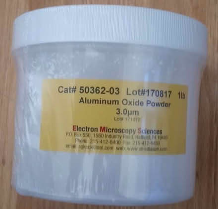 Photo of free alumina powder (near the Sunnyvale library) #1