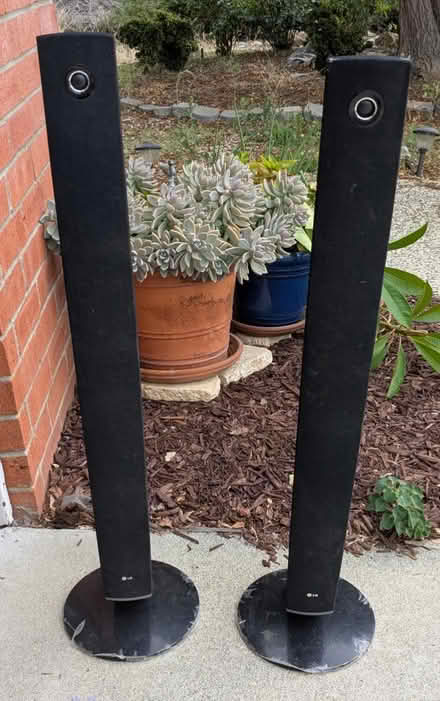 Photo of free LG Tower Front Speakers (Almaden Valley) #1