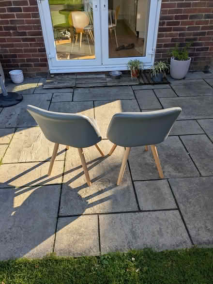 Photo of free Dining chairs x2 (Fishborne, nr Chichester.) #1