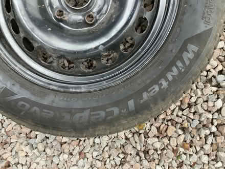 Photo of free Steel wheel with M&S tyre (Star Beech HR9) #2