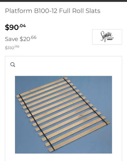 Photo of free NIB-Full bed slats (South Olathe) #1