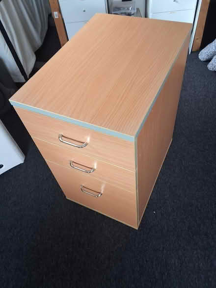 Photo of free Office desk 3 drawer pedestal (Outwood WF1) #1