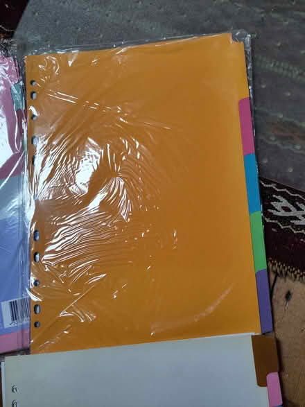 Photo of free 4 lots of file dividers (Henleaze Ward BS9) #4