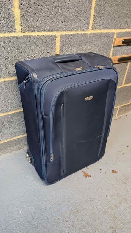 Photo of free Large blue suitcase (Chesterton CB4) #1