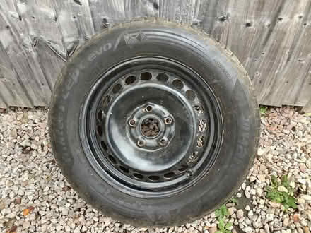 Photo of free Steel wheel with M&S tyre (Star Beech HR9) #1