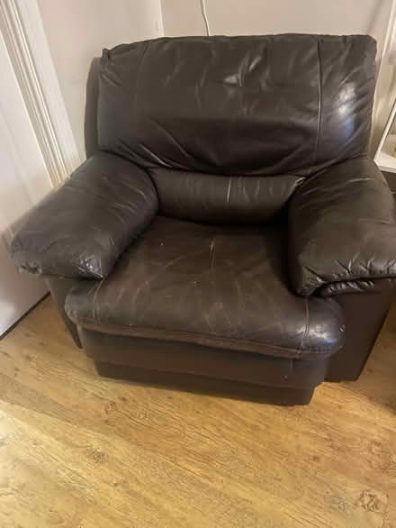 Photo of free Leather Recliner (Edenderry) #2